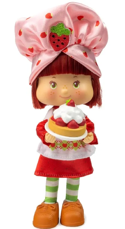 STRAWBERRY SHORTCAKE RETRO POSEABLE FASHION DOLL 14 CM